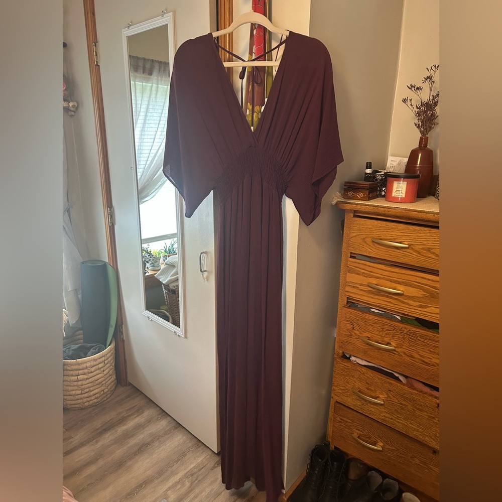 Lovestitch Deep Purple Maxi Dress